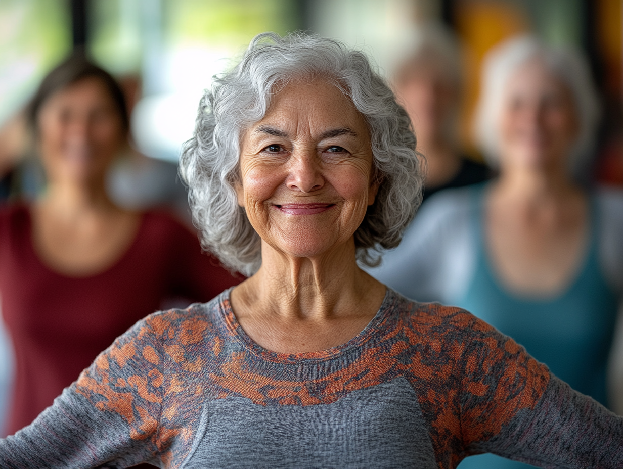 Дружня атмосфера в групі активних людей